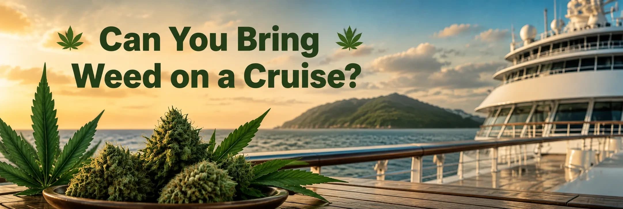 Can You Bring Weed on a Cruise Can You Bring Weed on a Cruise