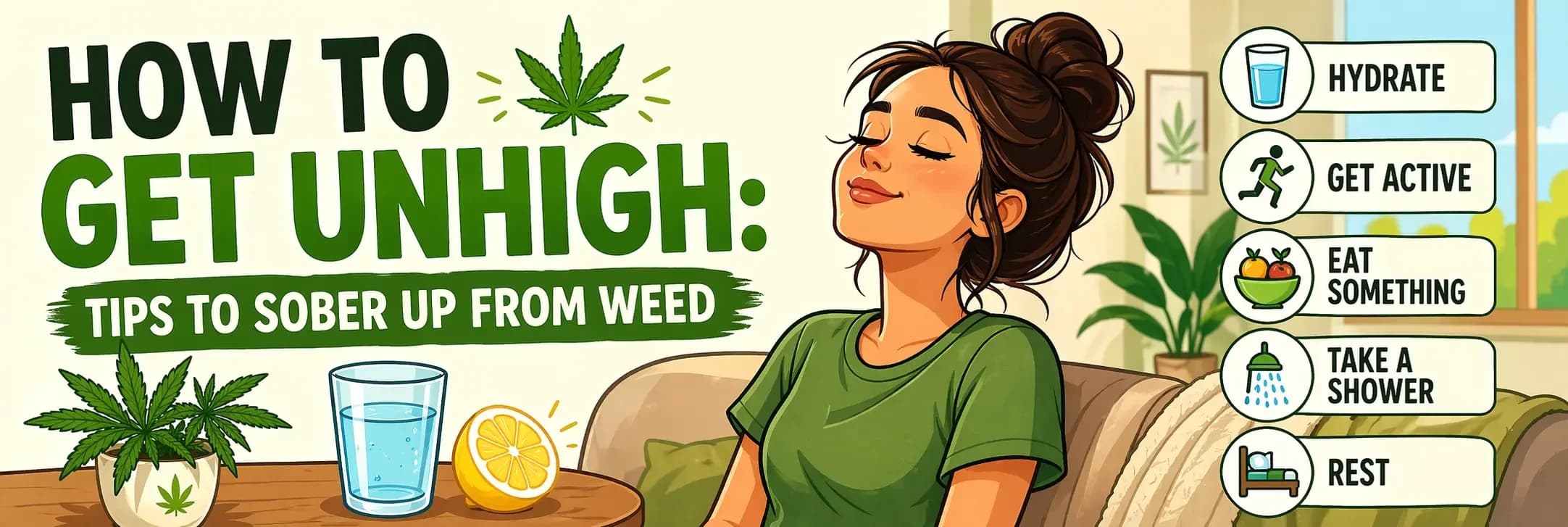 How to Get Unhigh Tips to Sober Up from Weed How to Get Unhigh Tips to Sober Up from Weed