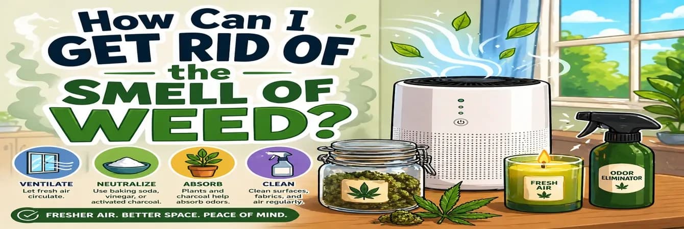 How Can I Get Rid of the Smell of Weed How Can I Get Rid of the Smell of Weed