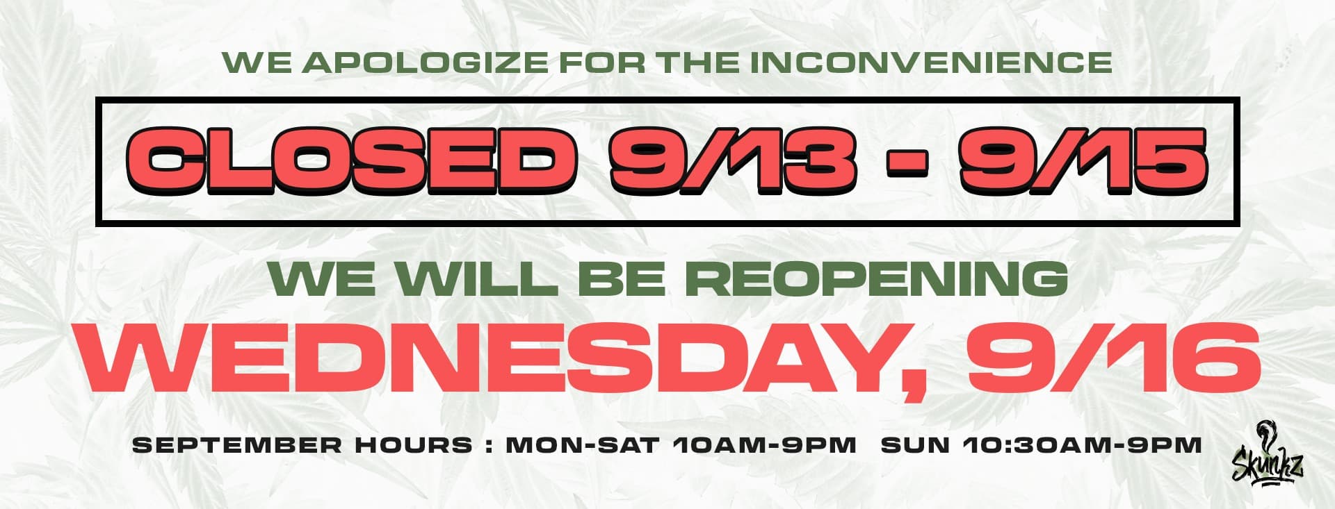 Promotional banner